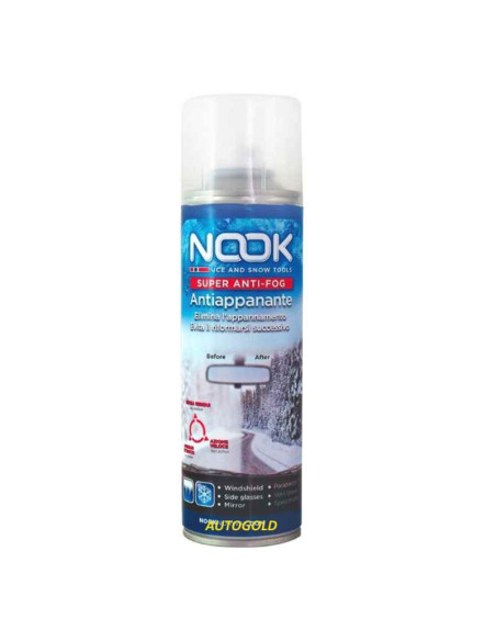 NOOK Super Anti-Fog - spray antiappannante vetri