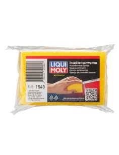 LIQUI MOLY 1548 spugna rimuovi insetti professionale - elimina gli insetti da vetri e carrozzeria