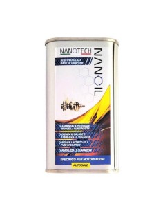 NANOIL (250ml) additivo antiattrito al grafene olio motore - per motori nuovi