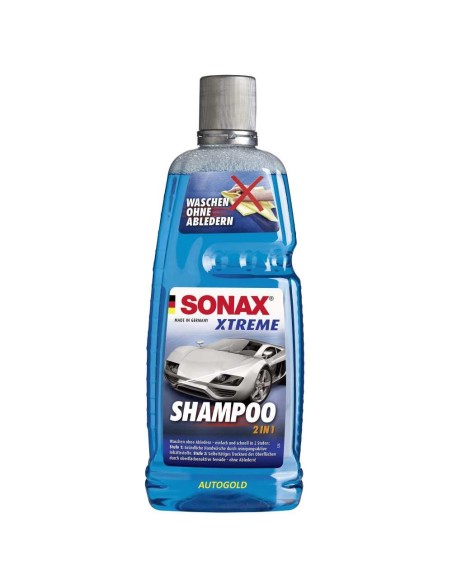 SONAX XTREME Shampoo professionale auto 2 in 1 (1 Lt) - asciugatura facile 215300