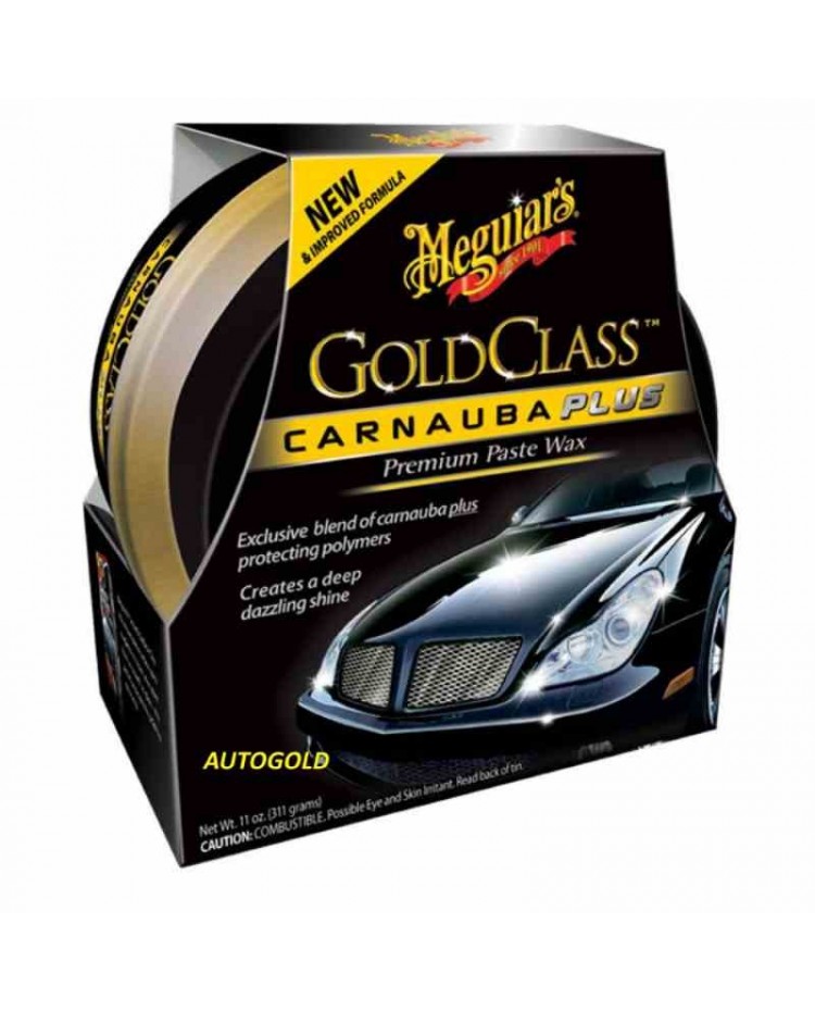 MEGUIARS Gold Class Carnauba paste wax - cera solida professionale