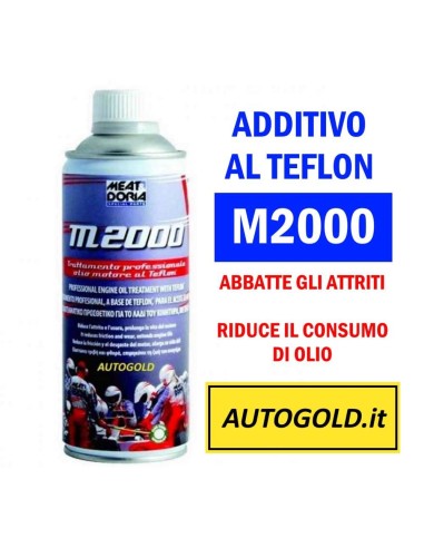 M2000 - Meat&Doria Additivo antiattrito olio motore al PTFE Teflon