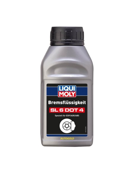 LIQUI MOLY SL6 DOT4 21167 Liquido Freni DOT 4 sintetico (500ml) - fluido frenante per ABS ASR ESP