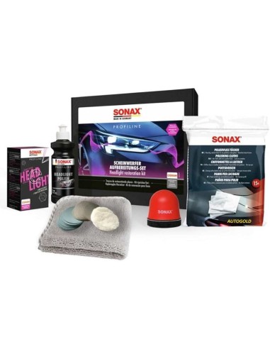 SONAX Profiline 405641 kit restauro professionale fari opacizzati - Headlight Restoration Kit