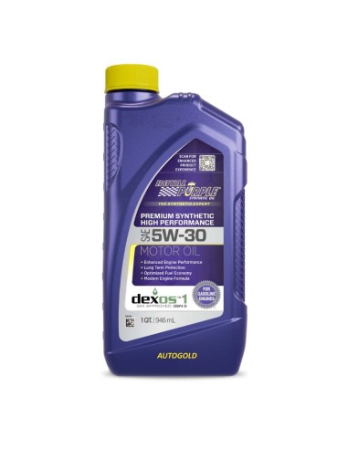 ROYAL PURPLE 5W-30 API SP - olio motore Dexos1 Gen3 5W30