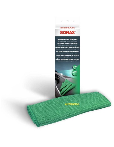 SONAX 498400 - panno in microfibra per interni (vetri, cruscotti, specchi, display)