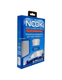 NOOK copertura protezione antigelo antineve antisole per Parabrezza (184x73 cm)