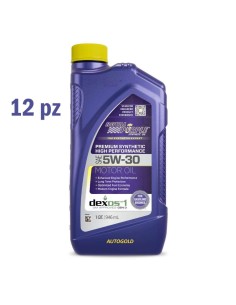 ROYAL PURPLE 5W-30 API SP (12 pz) - olio motore Dexos1 Gen3 5W30