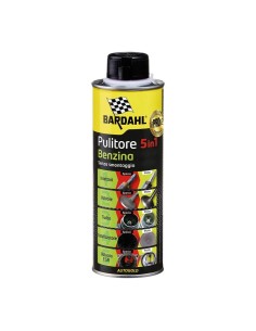 BARDAHL 5 in 1 pulitore benzina - Additivo pulitore iniettori turbina EGR Fap Dpf