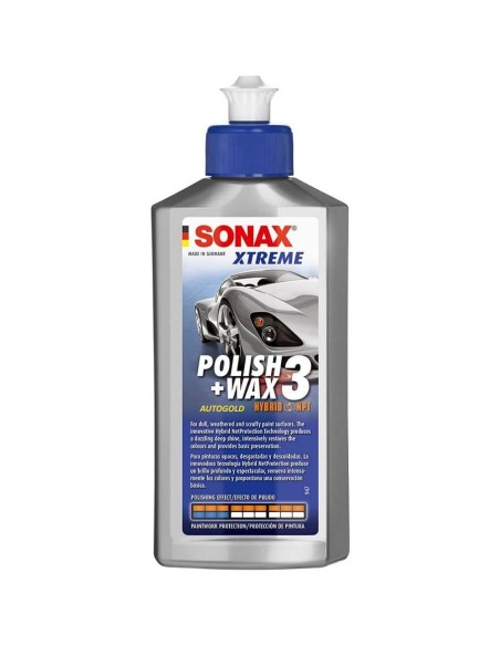 SONAX XTREME Polish&Wax 3 NanoPro - polish professionale con cera per venici opacizzate 202200