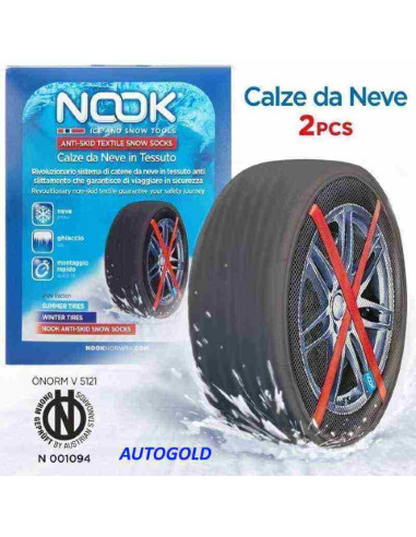 NOOK - Calze da neve norvegesi omologate (coppia)