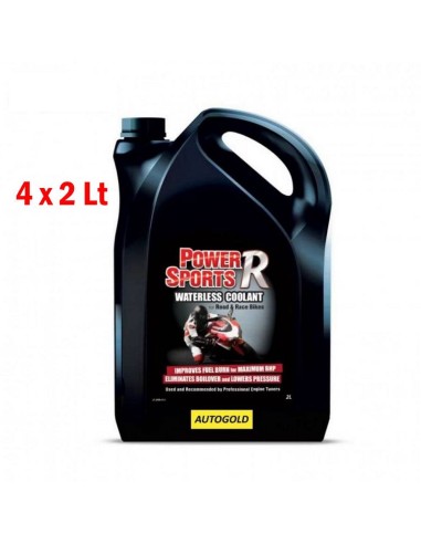 EVANS Powersports R (4 x 2 Lt) - liquido antigelo radiatore senza acqua moto scooter