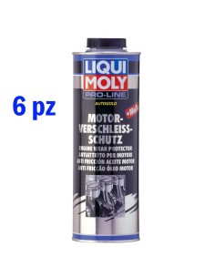 LIQUI MOLY 5197 Pro Line (6 pz) - Additivo MoS2 antiattrito olio Motore 1 Lt