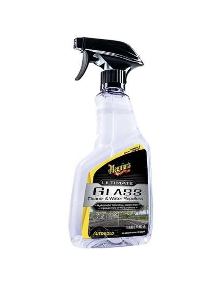 MEGUIARS Ultimate Glass Cleaner & Water Repellent - pulitore vetri antipioggia idrorepellente G240416EU