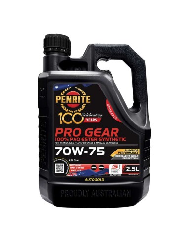 PENRITE Pro Gear 70W-75 - Olio GL4 GL4+ Cambio manuale 100% sintetico