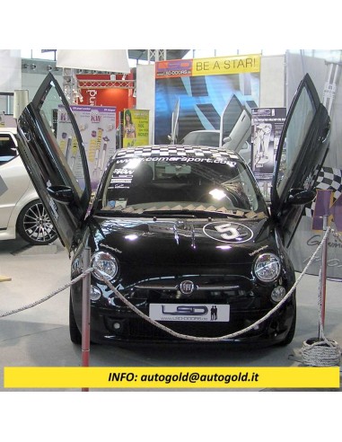 LSD DOORS - kit ali di gabbiano Lambo - cerniere apertura sportelli verticali