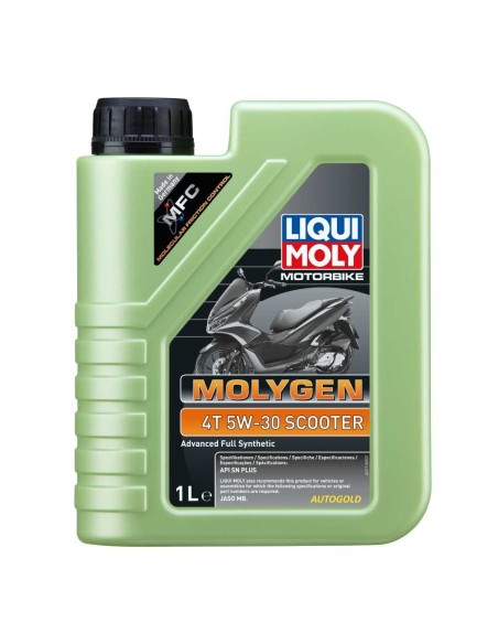 LIQUI MOLY Motorbike Molygen Scooter 5W-30 4T - Olio motore sintetico 5W30