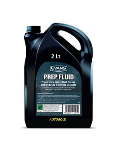 EVANS Prep Fluid (4 x 2 Lt) liquido lavaggio circuito radiatore - elimina acqua
