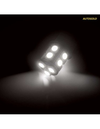 LAMPADINA P21/4W BAZ15D LED White - lampada fanale posteriore