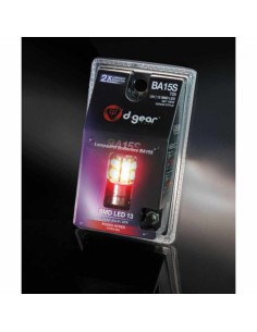 LED BA15S ROSSO T25 - lampadina fanale posteriore