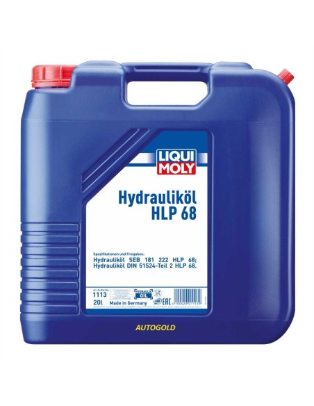 LIQUI MOLY 1113 HLP 68 olio idraulico alte prestazioni (20 Lt)