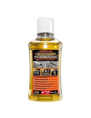 WARM UP Visco Charger  - additivo innalzatore di viscosità olio motore anticonsumo VC250