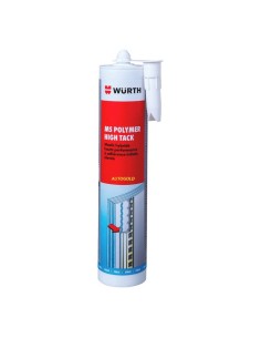 WURTH Ms Polymer High Tack - adesivo strutturale camper - BIANCO