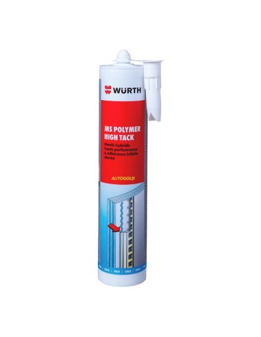 WURTH Ms Polymer High Tack - adesivo strutturale camper - BIANCO