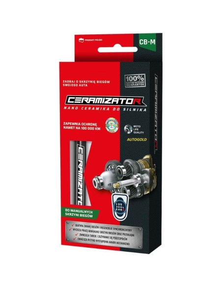 CERAMIZATOR CB-M additivo antiattrito ceramico ultra concentrato per cambio manuale