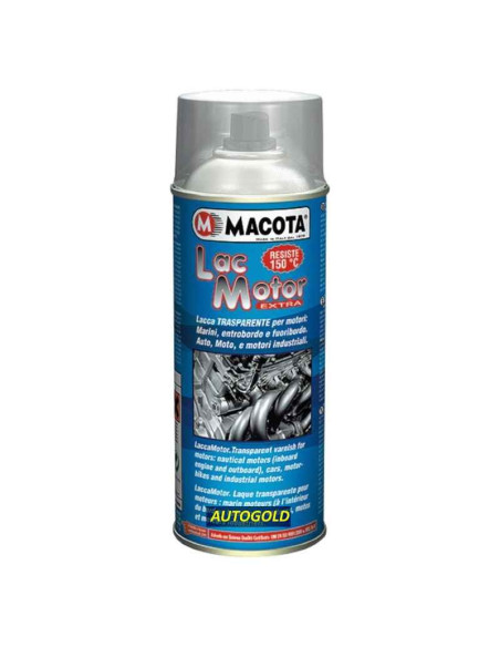 MACOTA Lac Motor - lacca protettiva spray per motori auto moto imbarcazioni