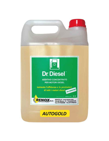 DR DIESEL (5 Lt) Additivo ecologico per gasolio - uso continuativo