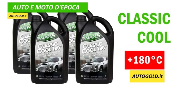CLASSIC COOL: COME UTILIZZARE LO SPECIALE LIQUIDO RADIATORE PER VEICOLI STORICI