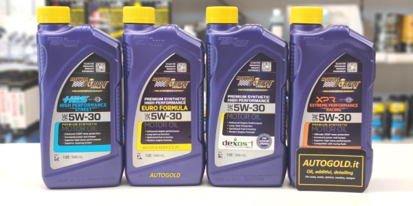 TUTTI GLI OLI ROYAL PURPLE 5W-30