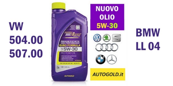 NUOVO OLIO ROYAL PURPLE: EURO FORMULA 5W-30